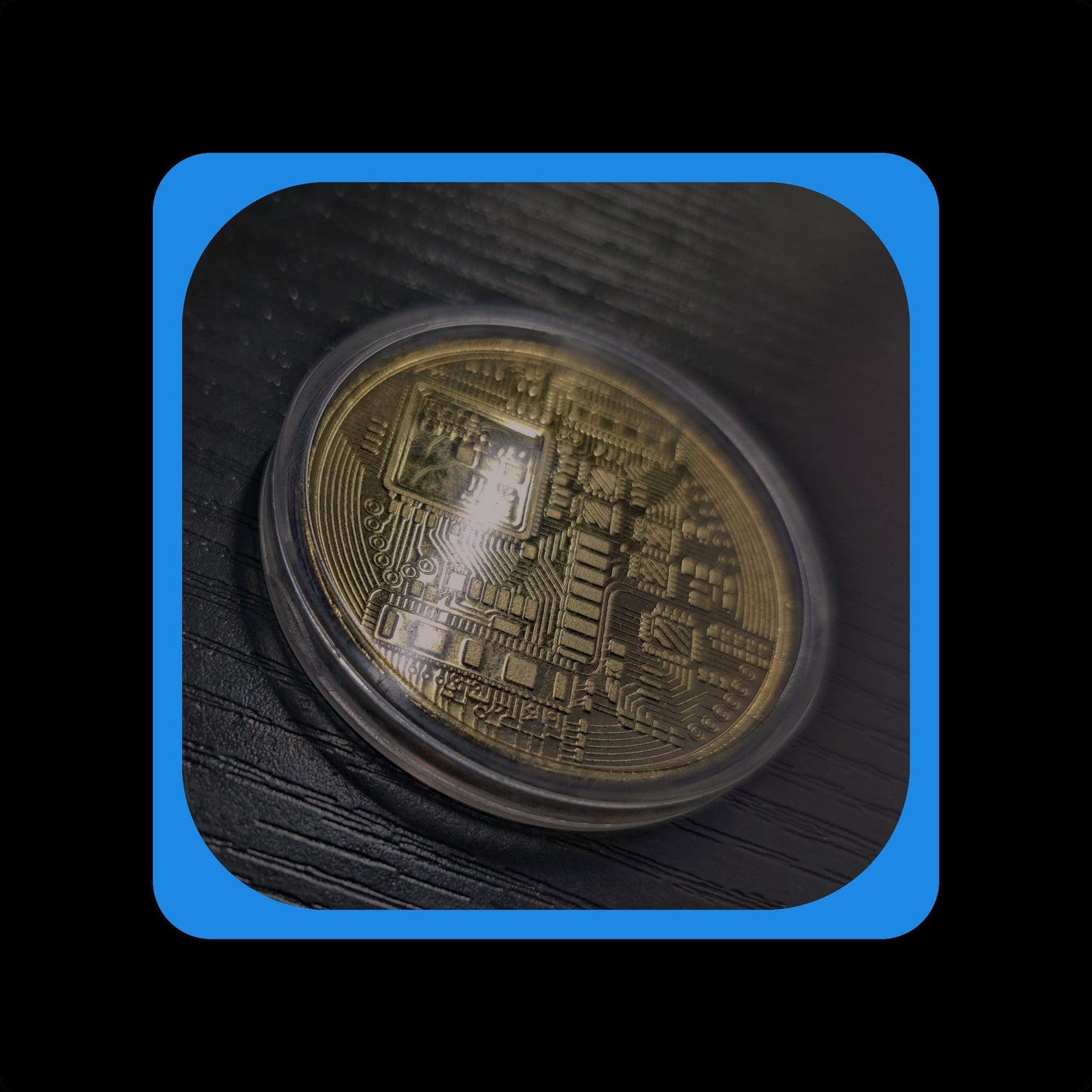 Verified | 36,487 Shape Plain Capital Estate Verified Gold Coin