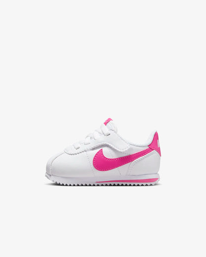 Nike Cortez EasyOn "White/Laser Fuchsia"