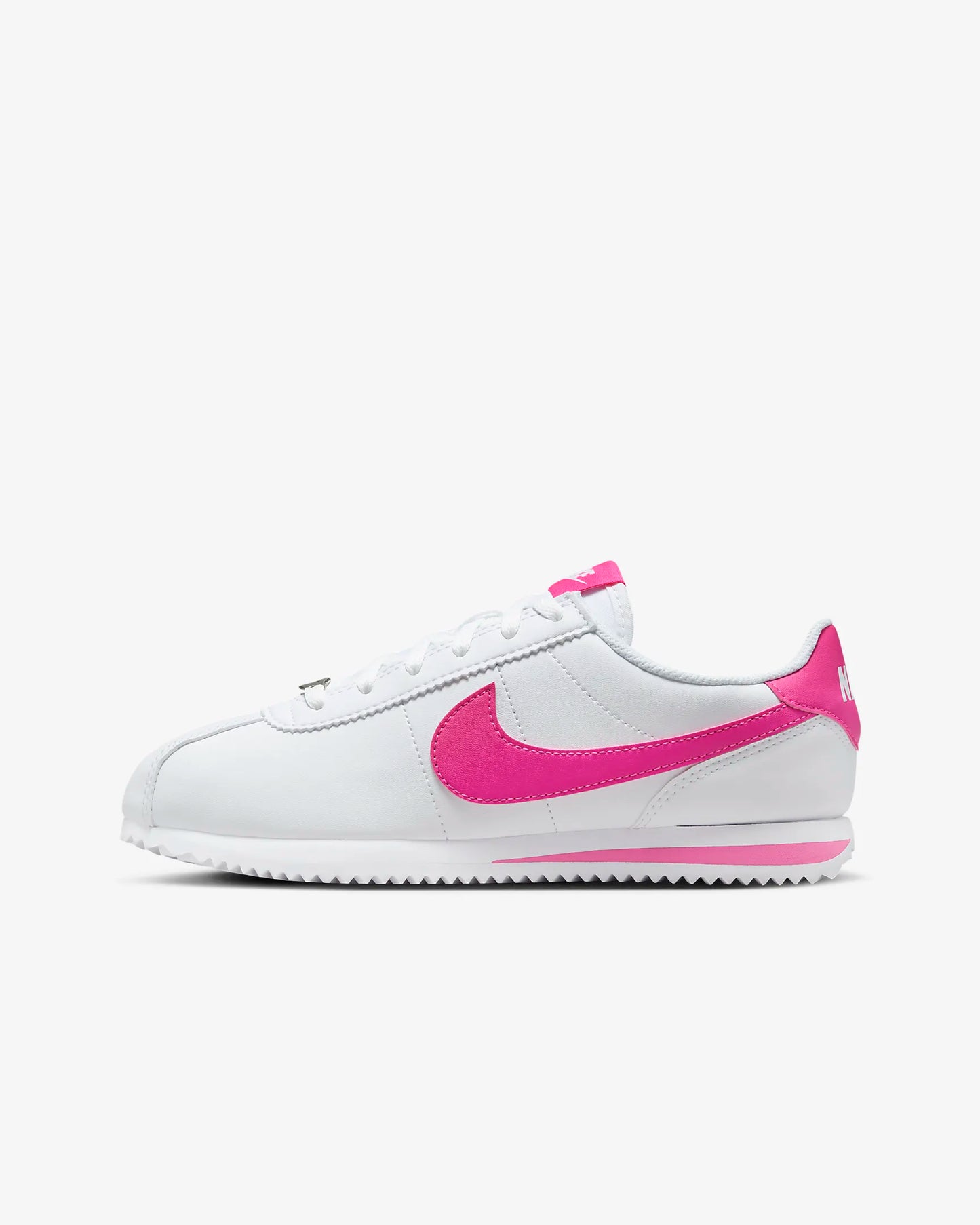 Nike Cortez "White/Laser Fuchsia"