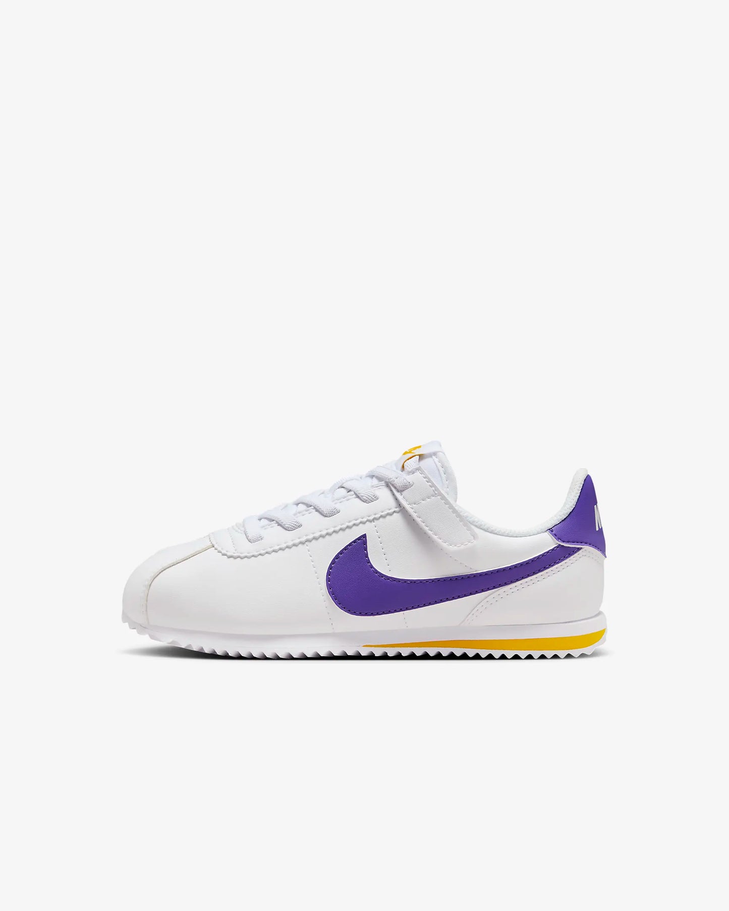 Nike Cortez EasyOn "White/Varsity Maize/Varsity Purple"