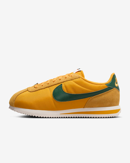 Nike Cortez Textile "Yellow Ochre/Safety Orange/Black/Gorge Green"