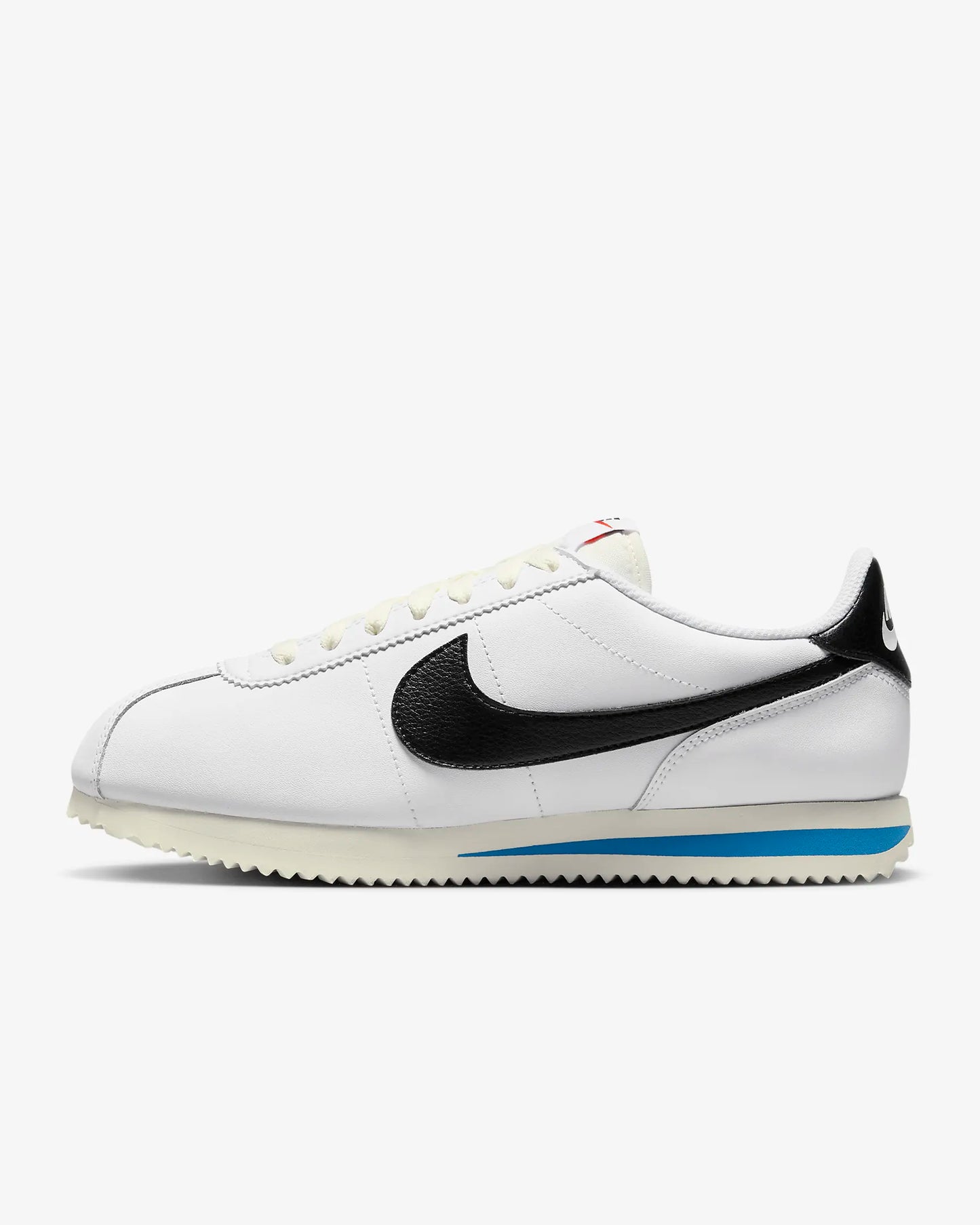 Nike Cortez Leather "White/Light Photo Blue/Sail/Black"