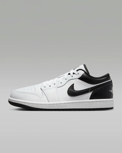 Air Jordan 1 Low "White/White/Black"