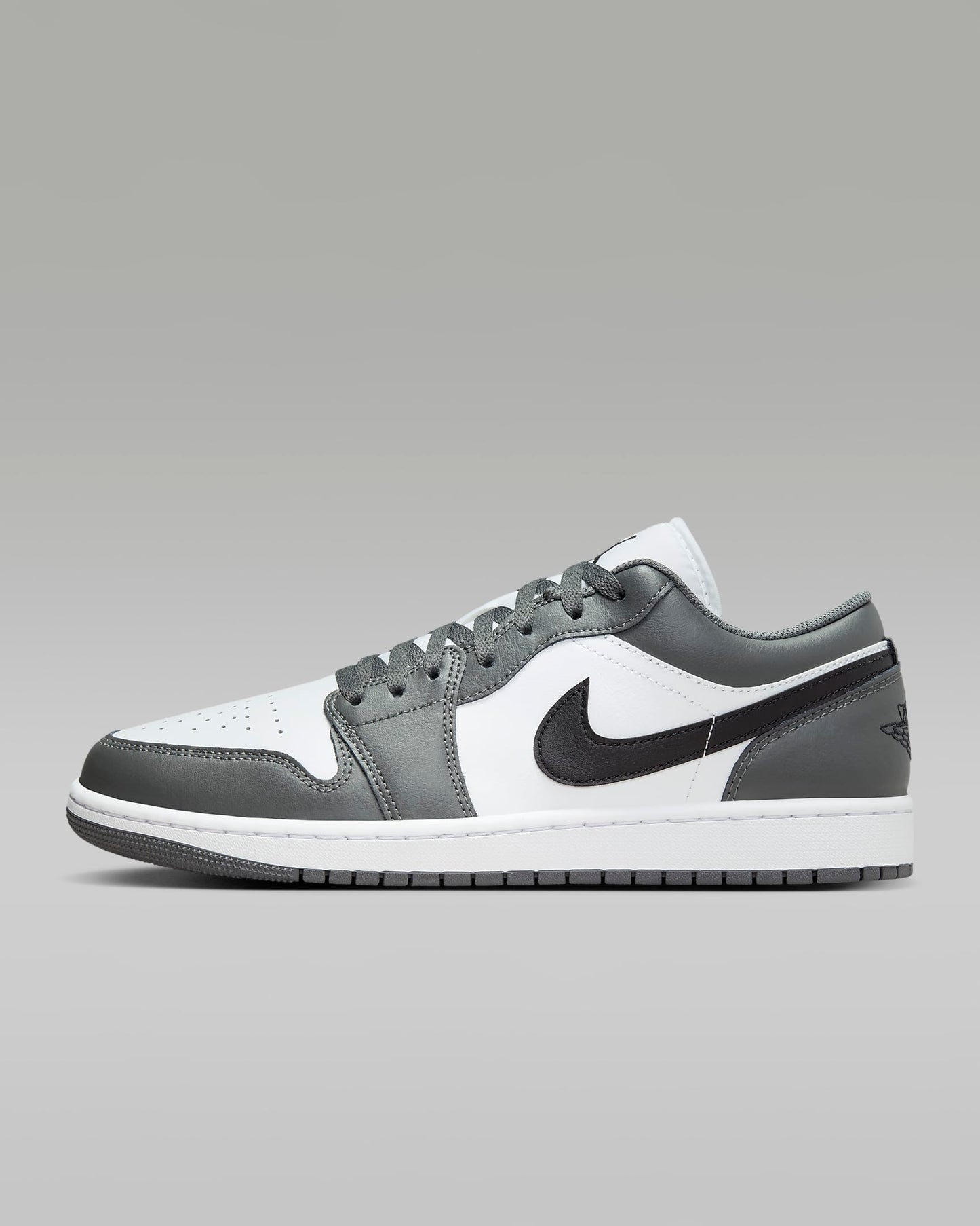 Air Jordan 1 Low "White/Iron Grey/Black"