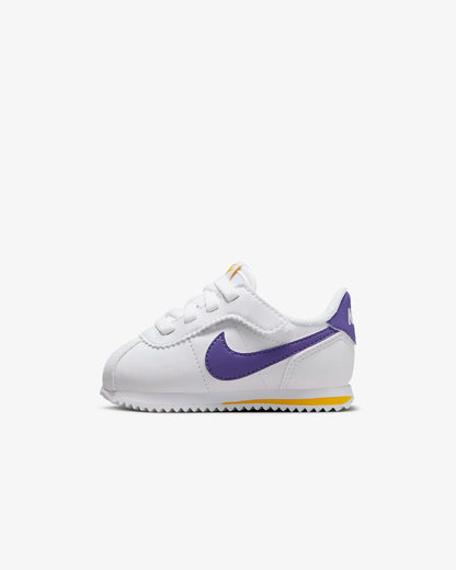 Nike Cortez EasyOn "White/Varsity Maize/Varsity Purple"