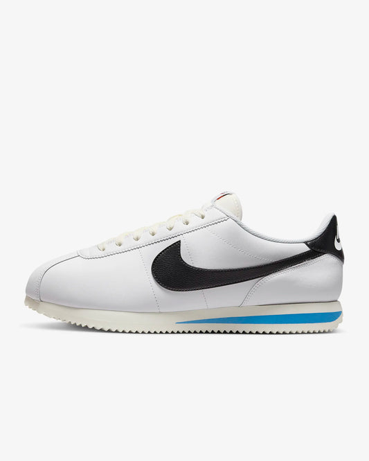 Nike Cortez Leather "White/Light Photo Blue/Sail/Black"