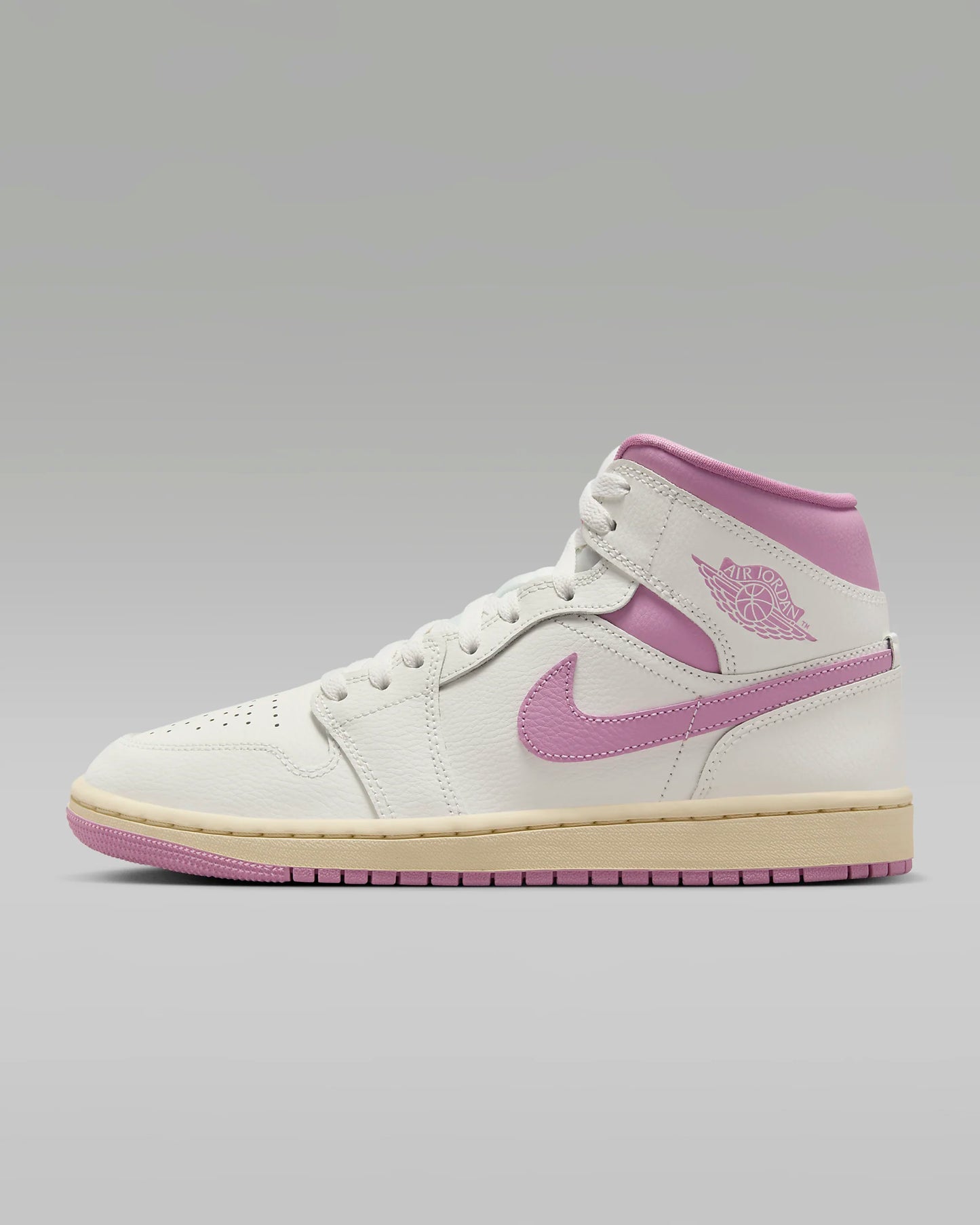 Air Jordan 1 Mid "Sail/Muslin/Orchid"