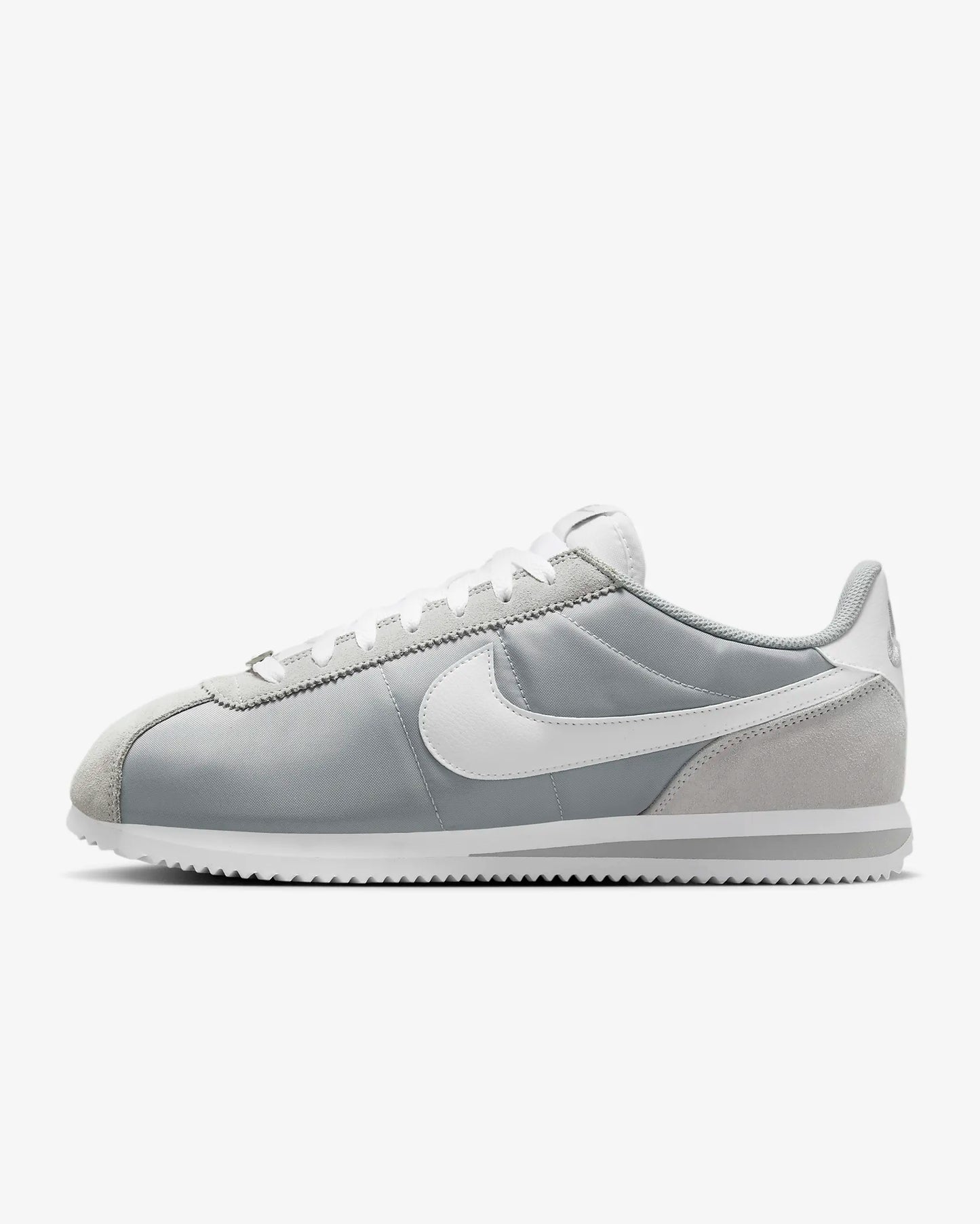 Nike Cortez Textile "Flat Silver/White"