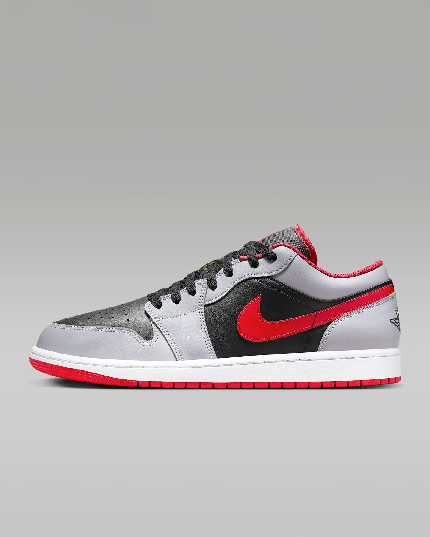 Air Jordan 1 Low "Black/Cement Grey/White/Fire Red"