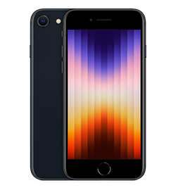 Apple iPhone SE (3rd gen) - Midnight - 64GB