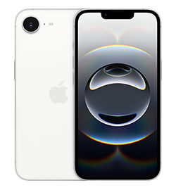 Apple iPhone 16e - White - 128GB
