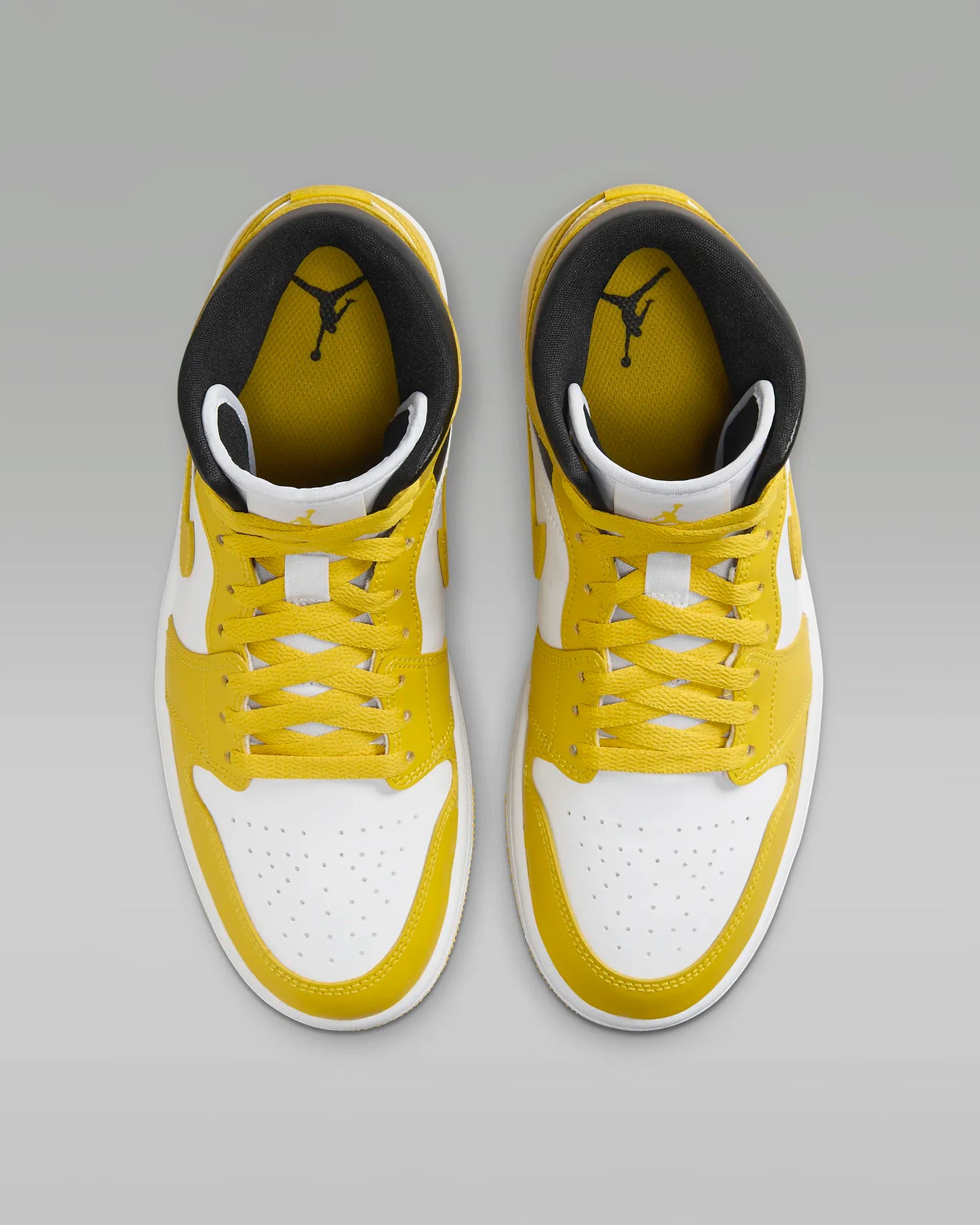 Air Jordan 1 Mid "White/Black/Vivid Sulfur"