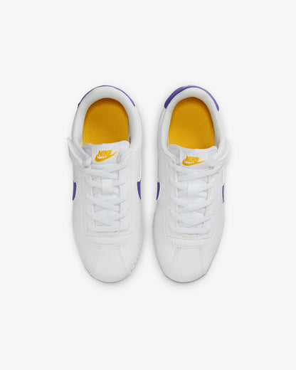 Nike Cortez EasyOn "White/Varsity Maize/Varsity Purple"