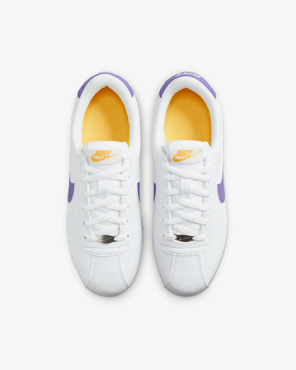 Nike Cortez "White/Varsity Maize/Varsity Purple"