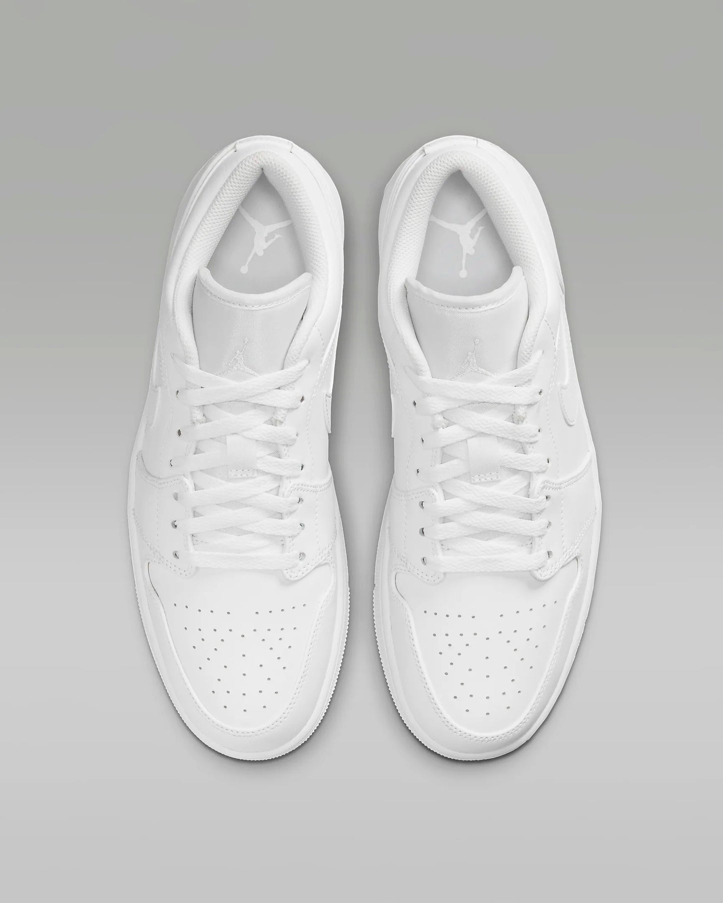 Air Jordan 1 Low "White/White/White"