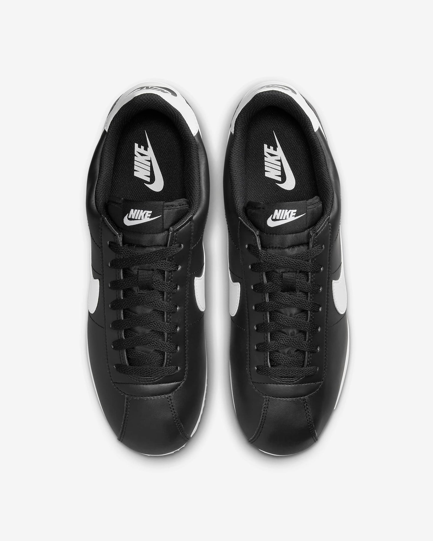 Nike Cortez Leather "Black/White"