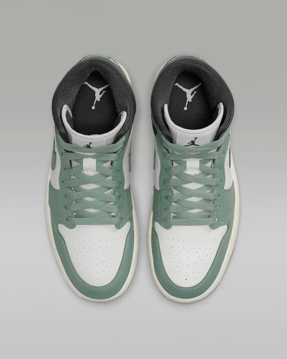 Air Jordan 1 Mid "Sail/Anthracite/Jade Smoke"