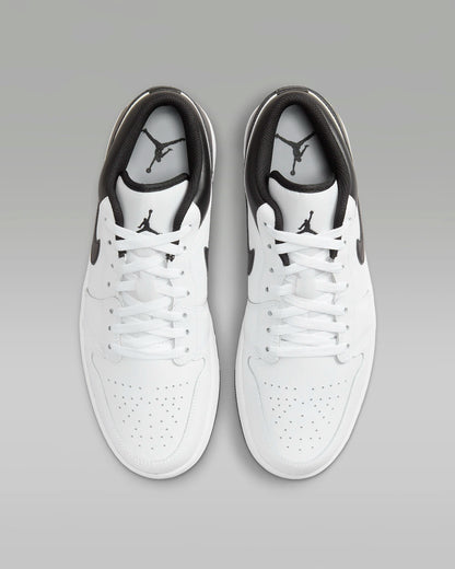 Air Jordan 1 Low "White/White/Black"