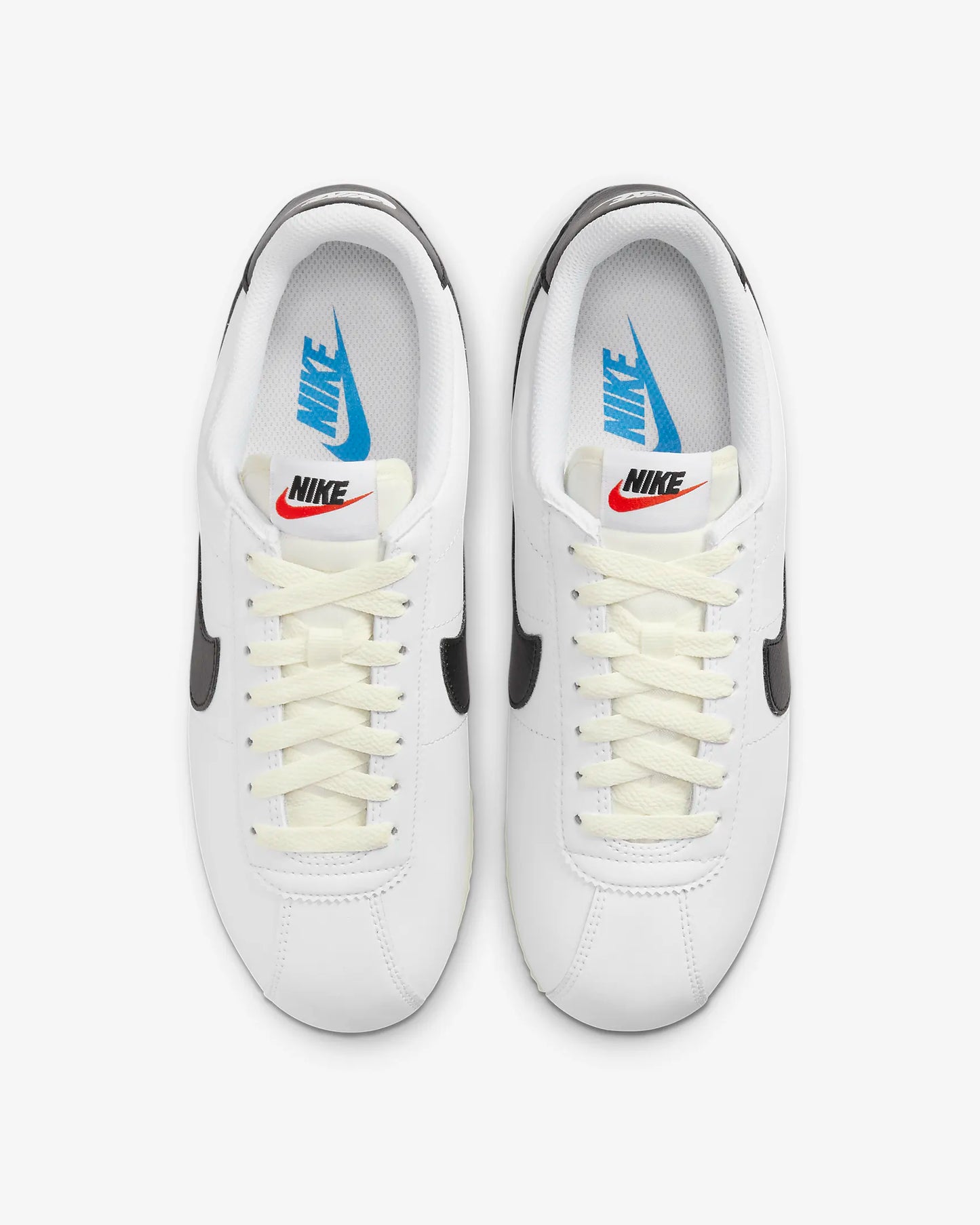 Nike Cortez Leather "White/Light Photo Blue/Sail/Black"