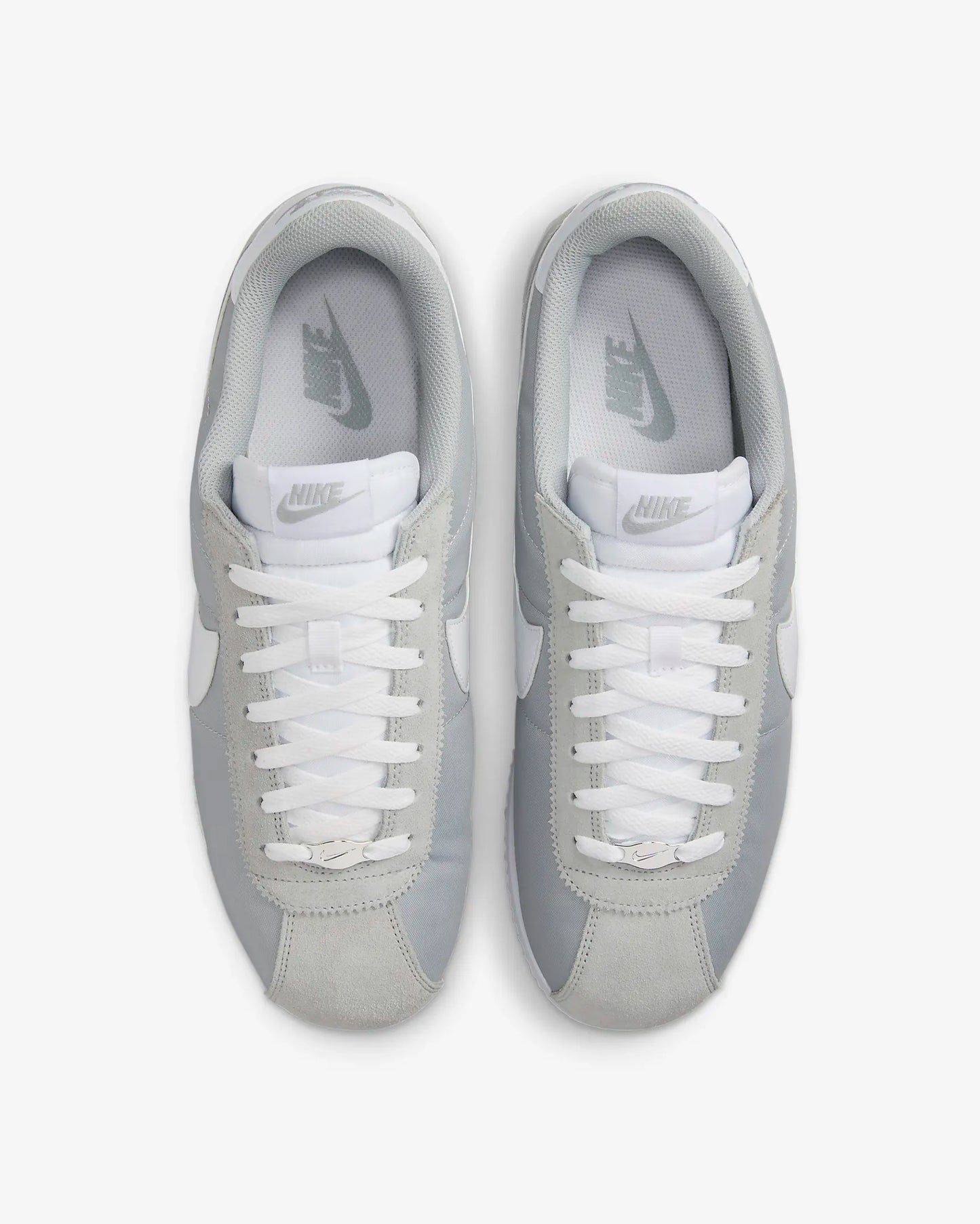 Nike Cortez Textile "Flat Silver/White"