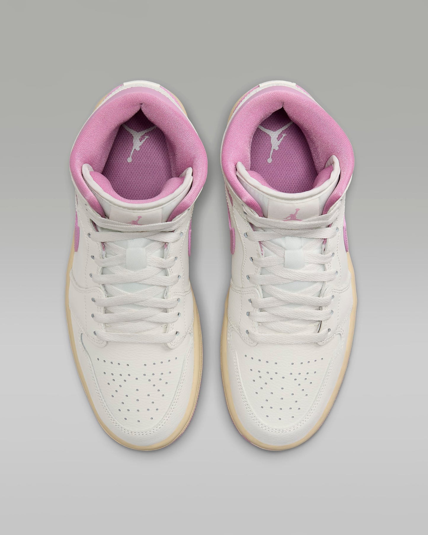 Air Jordan 1 Mid "Sail/Muslin/Orchid"