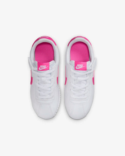 Nike Cortez EasyOn "White/Laser Fuchsia"