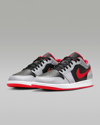 Air Jordan 1 Low "Black/Cement Grey/White/Fire Red"