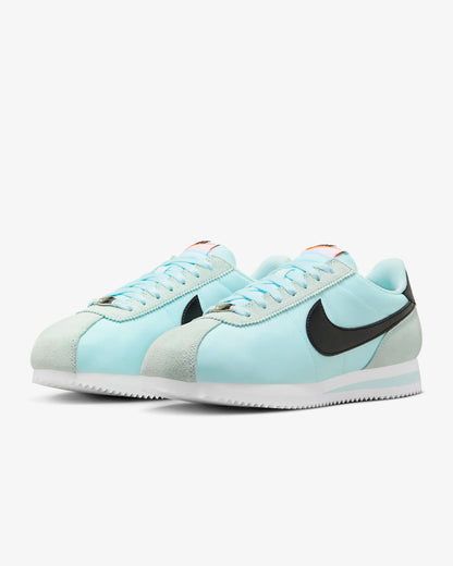 Nike Cortez Textile "Glacier Blue/White/Safety Orange/Black"