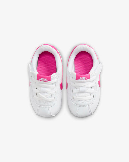 Nike Cortez EasyOn "White/Laser Fuchsia"