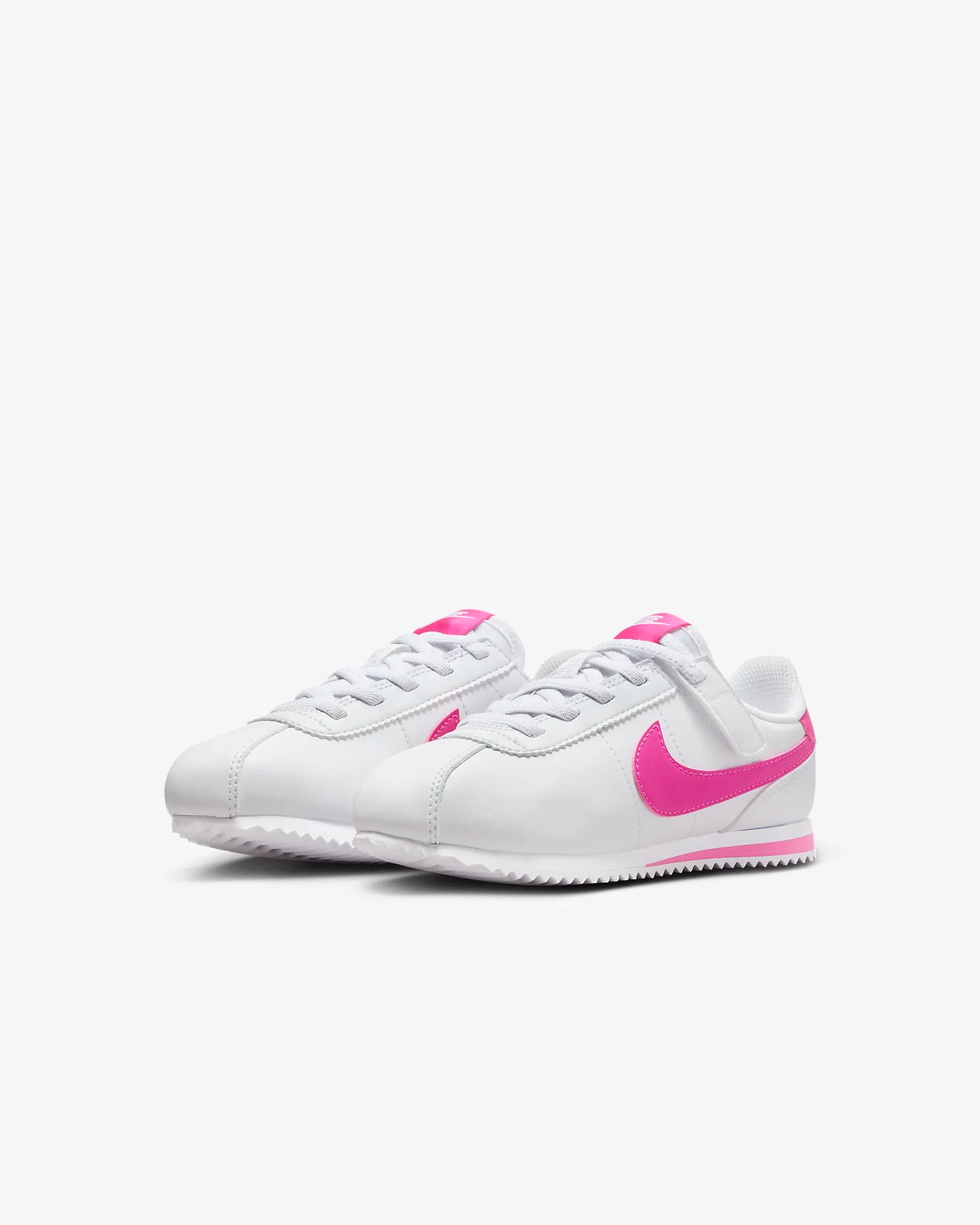 Nike Cortez EasyOn "White/Laser Fuchsia"