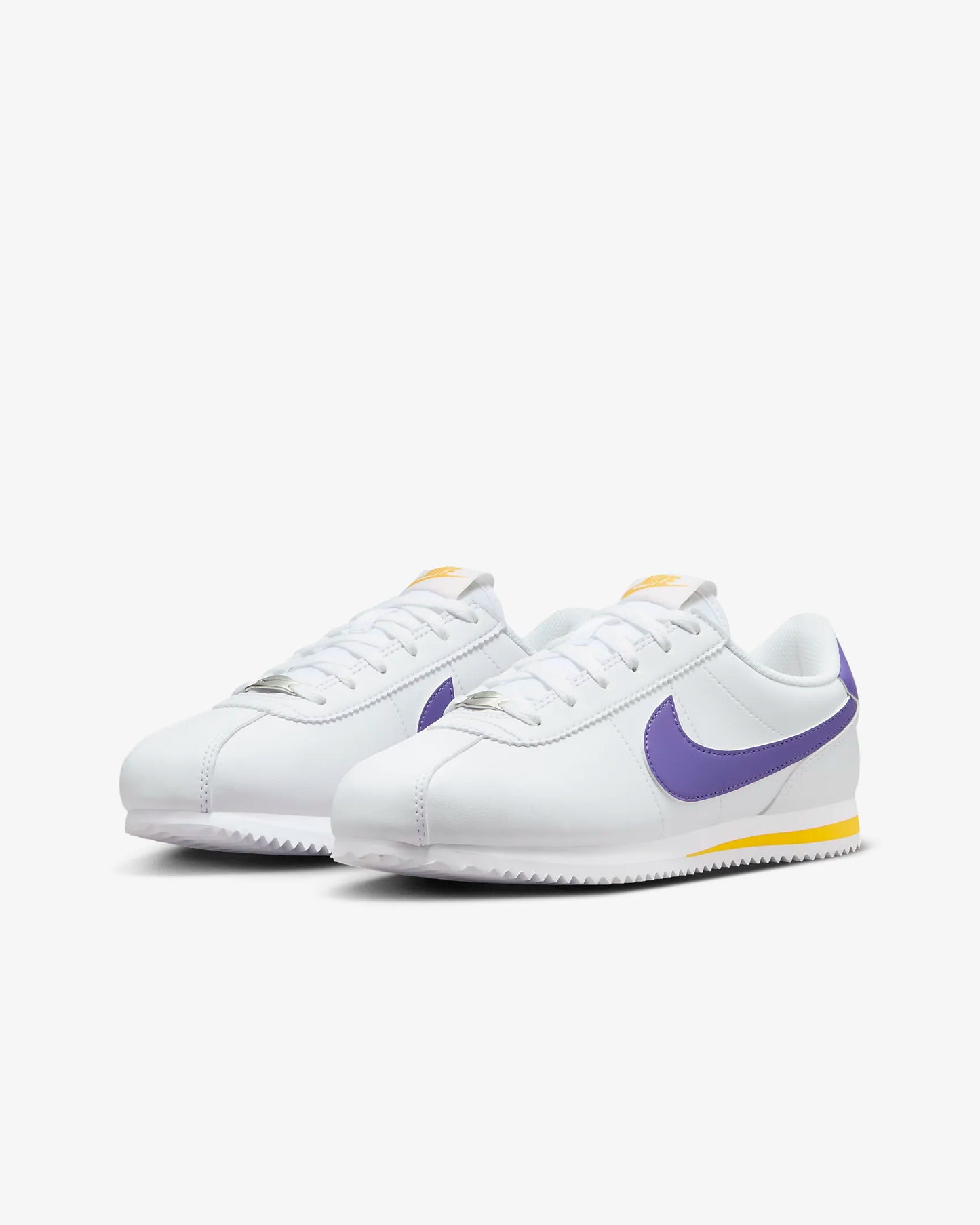 Nike Cortez "White/Varsity Maize/Varsity Purple"