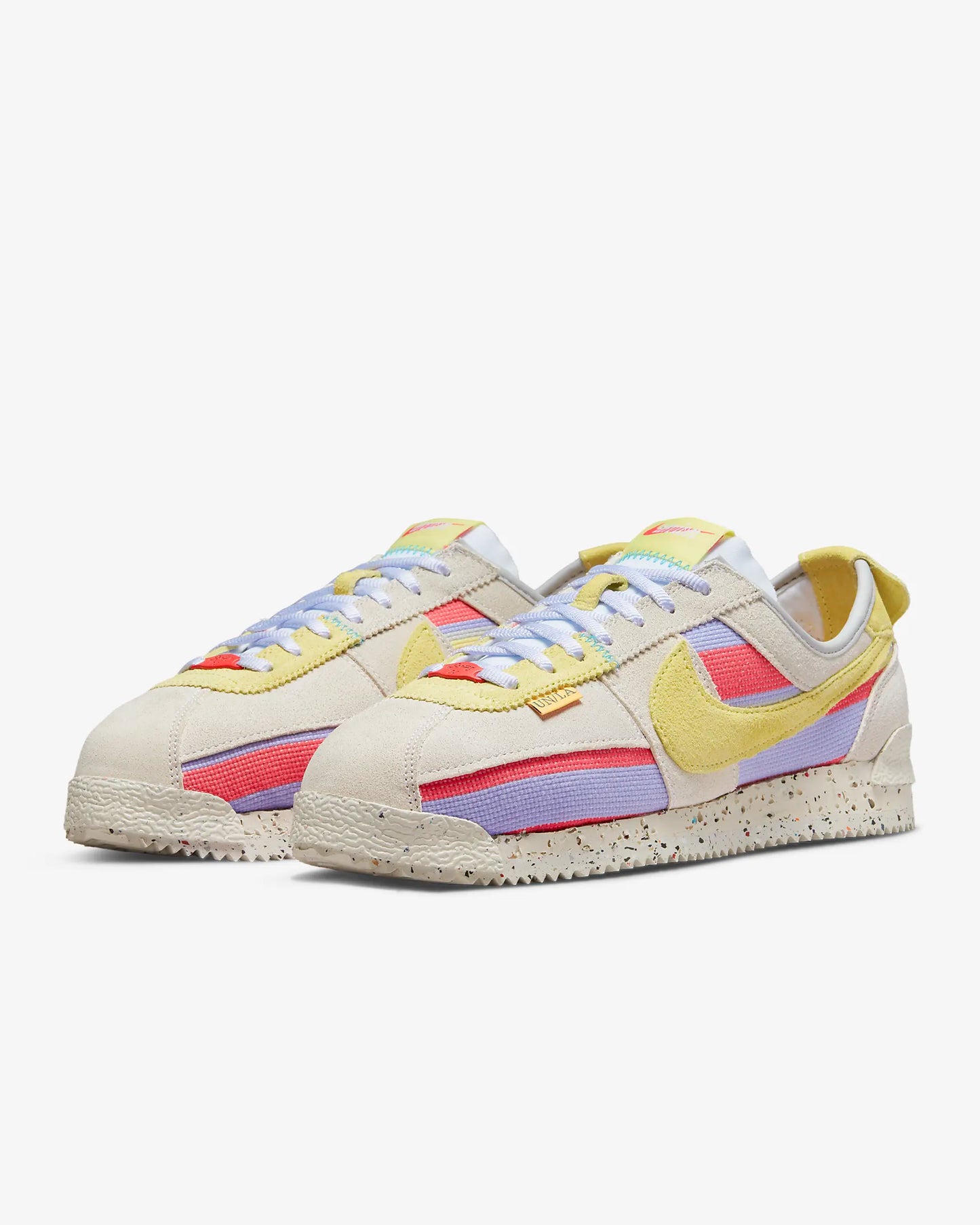 Nike Cortez SP "White/Grey Fog/Purple Pulse/Lemon Frost"