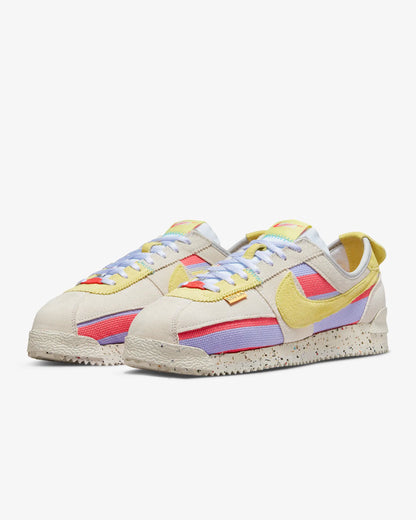 Nike Cortez SP "White/Grey Fog/Purple Pulse/Lemon Frost"