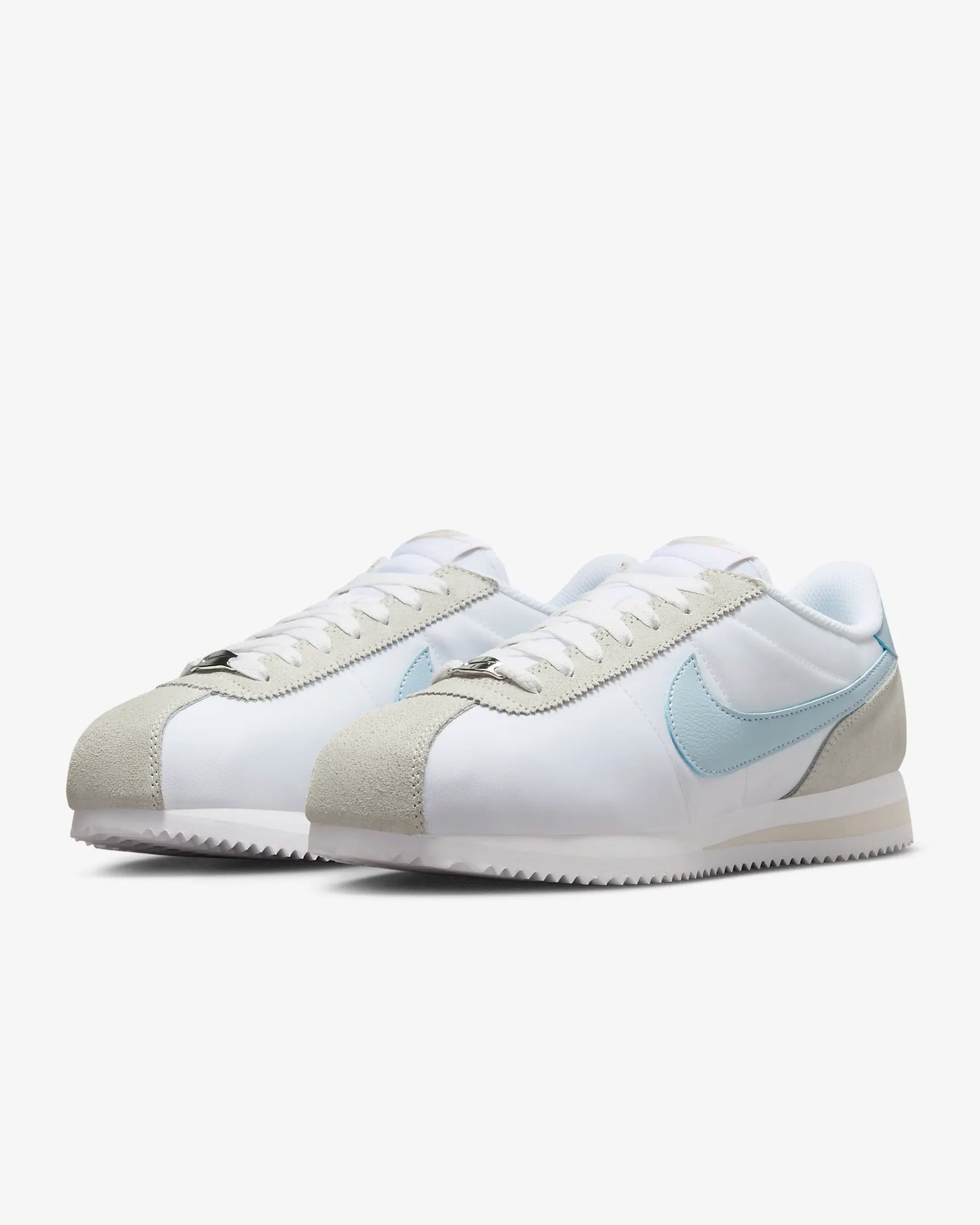 Nike Cortez Textile "White/Light Orewood Brown/Summit White/Light Armory Blue"