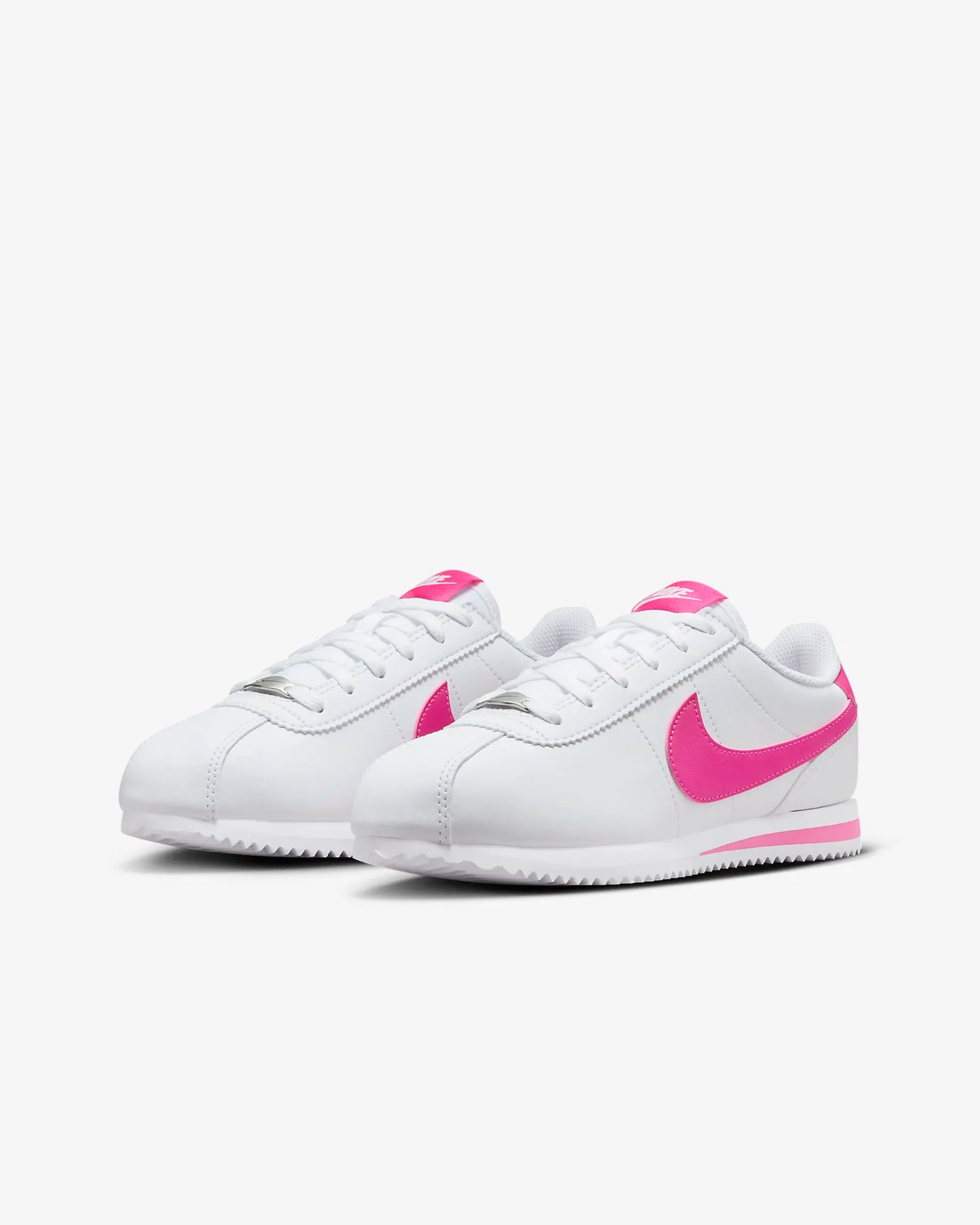 Nike Cortez "White/Laser Fuchsia"