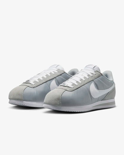 Nike Cortez Textile "Flat Silver/White"