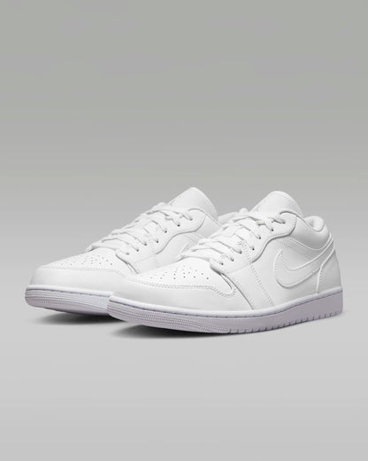 Air Jordan 1 Low "White/White/White"