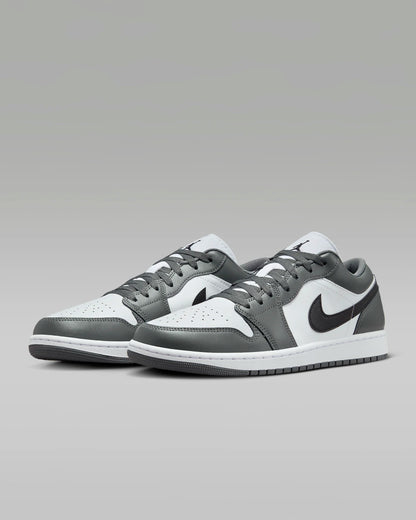 Air Jordan 1 Low "White/Iron Grey/Black"