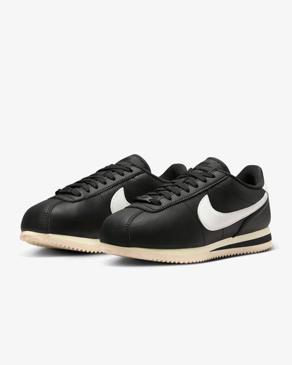 Nike Cortez 23 Premium Leather "Black/Alabaster/Sail"