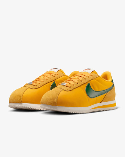 Nike Cortez Textile "Yellow Ochre/Safety Orange/Black/Gorge Green"