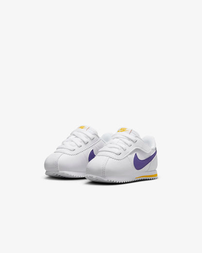 Nike Cortez EasyOn "White/Varsity Maize/Varsity Purple"