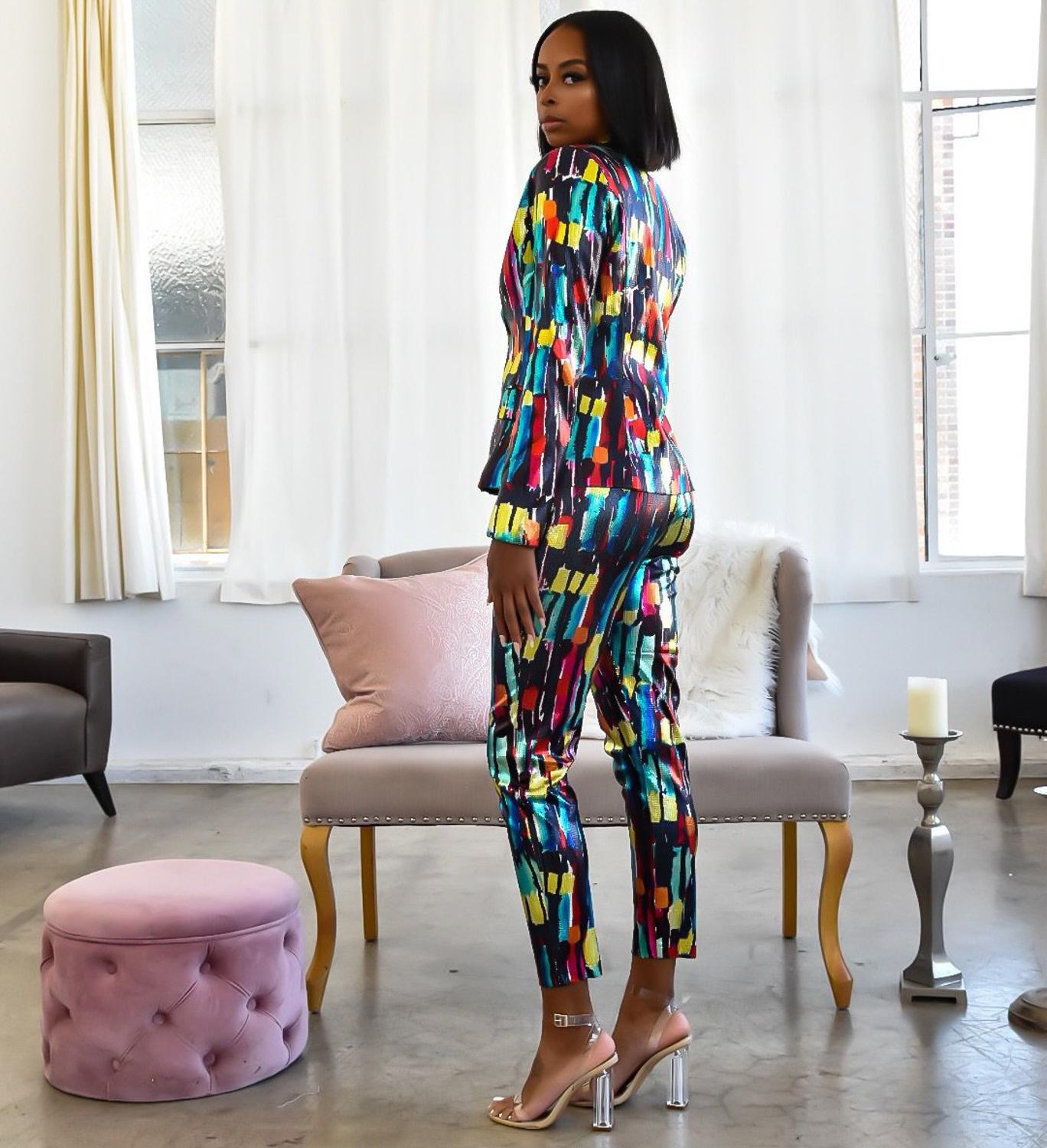 A6 | Luxury Colorful 2 Piece Set